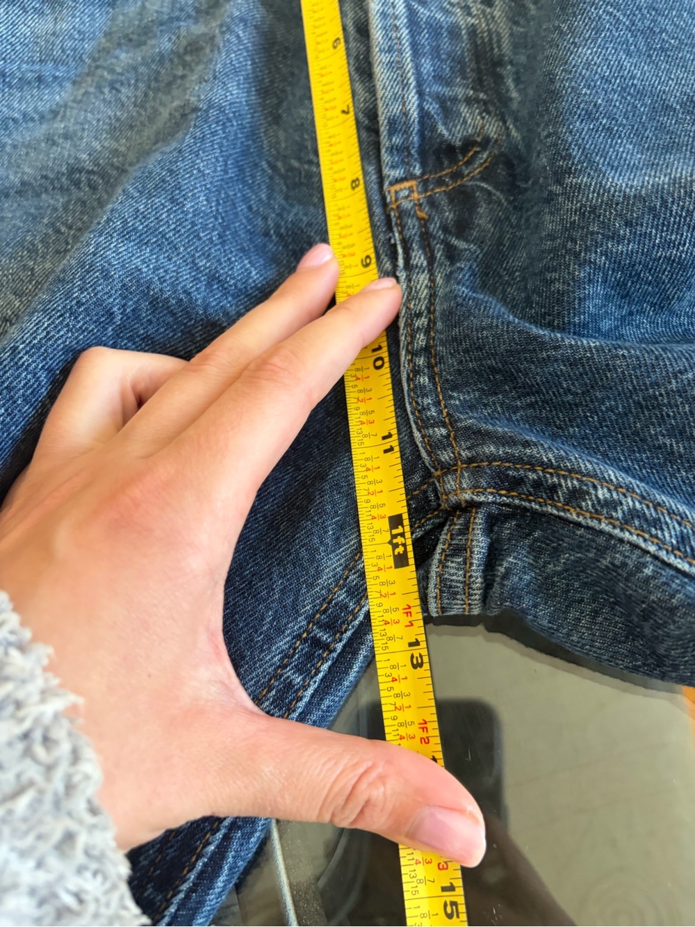 AGOLDE 90s Pinch Waist High Rise Straight Jeans in Control 27 - Picture 15 of 16